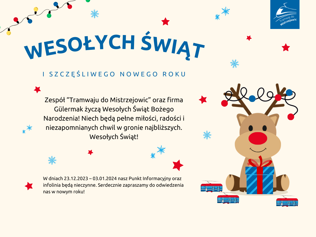 Życzymy Wesołych Świąt!