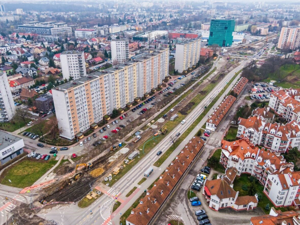 Parking zastępczy przy stadionie KS Wieczysta